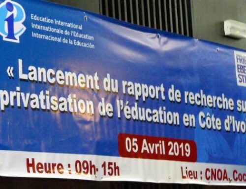 Lancement du rapport de recherche sur la privatisation de l’éducation en Côte d’Ivoire