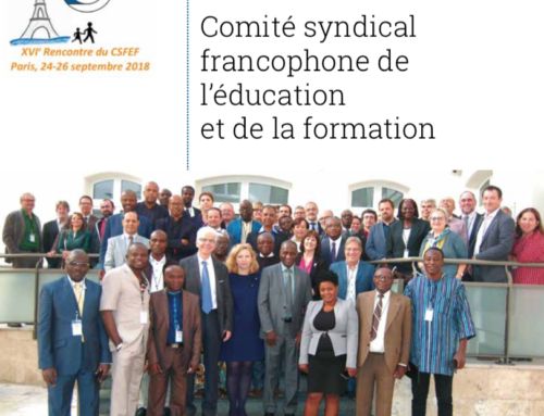 Les Actes de la 16e Rencontre du CSFEF, Paris, 2018