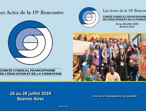 Les Actes de la 19e Rencontre du CSFEF