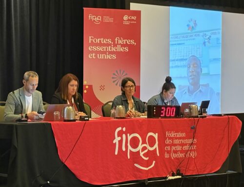 Solidarité internationale autour de la réalité de la petite enfance en éducation