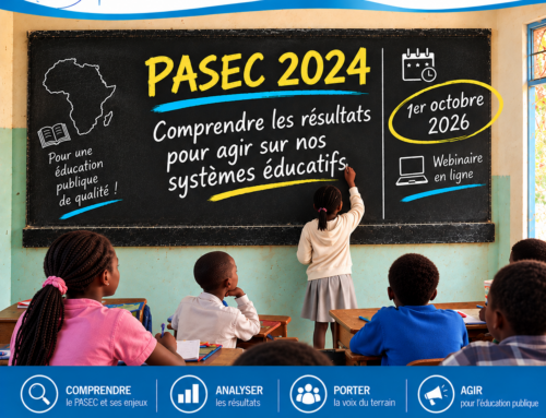 Webinaire : PASEC 2024, comprendre les résultats pour agir sur nos systèmes éducatifs
